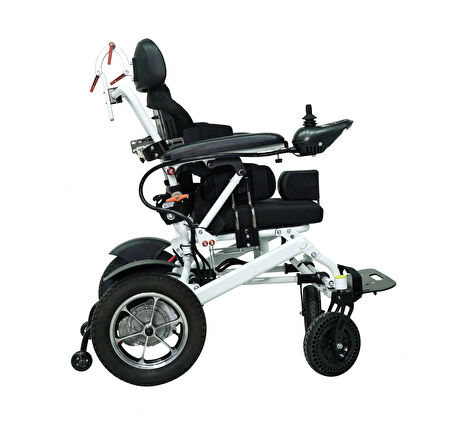 Scuba Çocuk Akülü Tekerlekli Sandalye | Hafif Yapılı Tilt Fonksiyonlu Kompakt Model S458