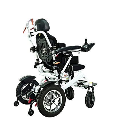 Scuba Çocuk Akülü Tekerlekli Sandalye | Hafif Yapılı Tilt Fonksiyonlu Kompakt Model S458