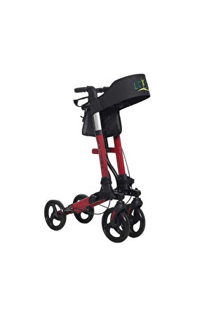 LOCO Pr-890 Alüminyum Walker ( Rollator ) Kırmızı