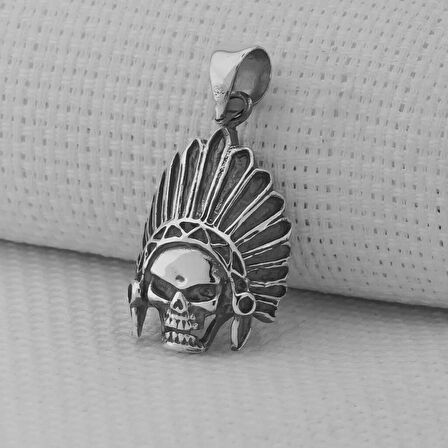 Kızıldereli Tasarım 925 Ayar Gümüş Erkek Kolye Ucu