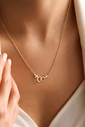 Cinsiyet 14 Ayar Altın Kolye