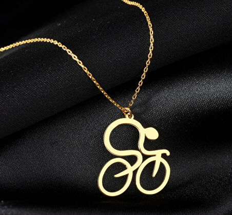 Bisiklet 14 Ayar Altın Kolye