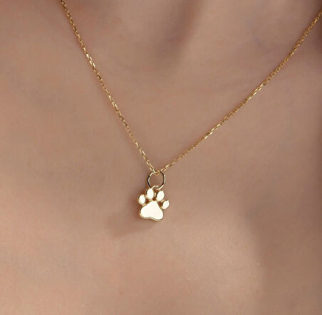 Pati 14 Ayar Altın Kolye