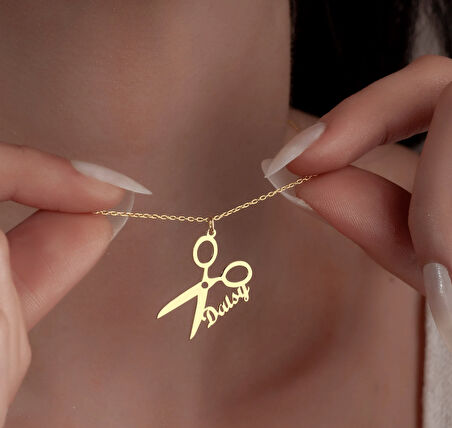 Berber 14 Ayar Altın Kolye