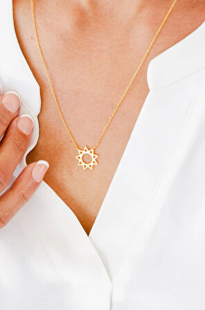 Davud Yıldızı 14 Ayar Altın Kolye