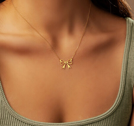 Kurdale 14 Ayar Altın Kolye