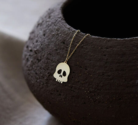 Kuru Kafa 14 Ayar Altın Kolye