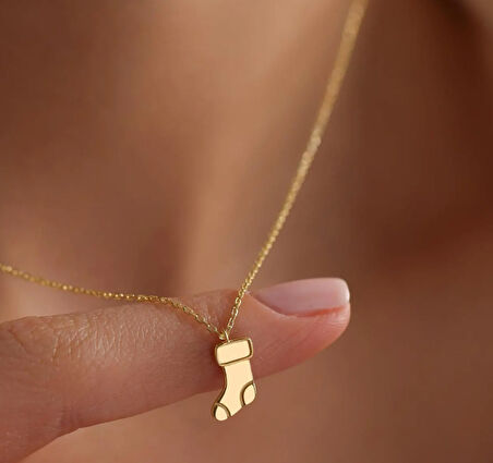 Çorap 14 Ayar Altın Kolye