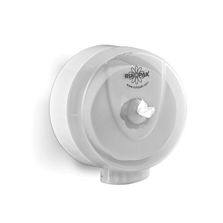 Rulopak İkiz Mini Cimri İçten Çekmeli Tuvalet Kağıdı Dispenseri - Siyah