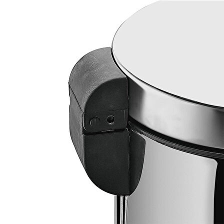 Rulopak Pedallı Paslanmaz Çöp Kovası 12 Litre