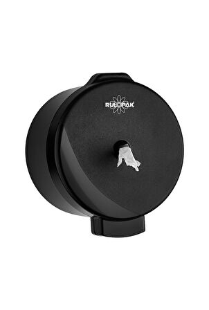 Rulopak İkiz Mini Cimri İçten Çekmeli Tuvalet Kağıdı Dispenseri - Siyah