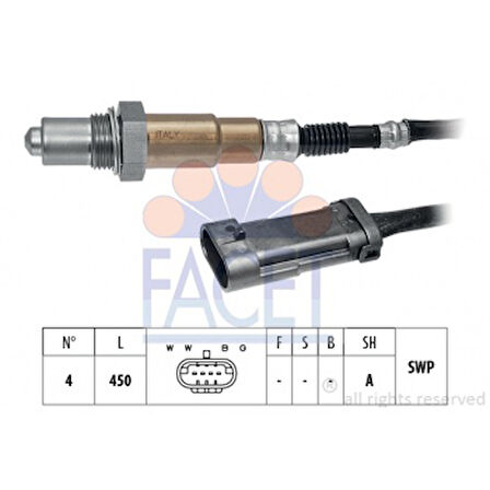 Renault Oksıjen Sensoru Sandero Clio II Kangoo Megane II Symbol 1.6 - Facet 10.8281