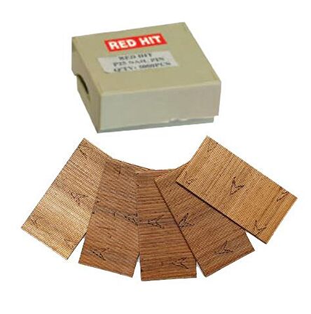 Red Hit P25 Havalı Çivi Çakma Tabancası Başsız Çivisi 25 mm 1 Paket