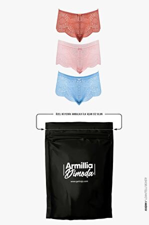 Kadın Boxer Külot 3'lü Paket 