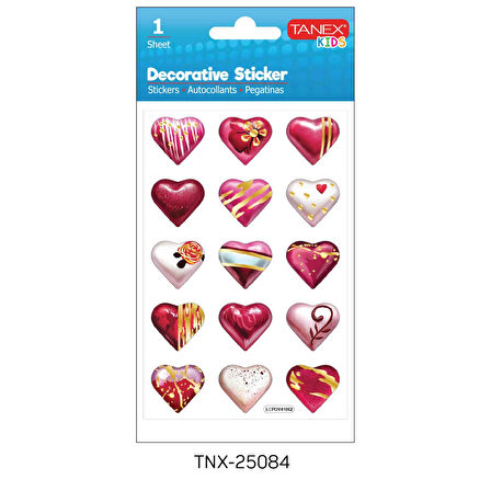 Tanex Kids Sticker Puffy Kalpler (25084)