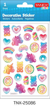 Tanex Unicorn Serisi Etiketi TNX-25086