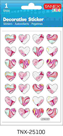 Tanex Kalp Serisi Etiketi TNX-25100