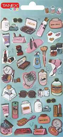 Tanex Şeffaf Kristal-4 Serisi Etiketi TNX-26504