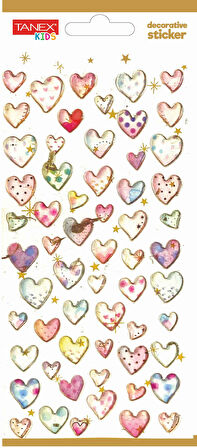 Tanex Decorative Sticker-11 Puffy Etiketi TNX-5010