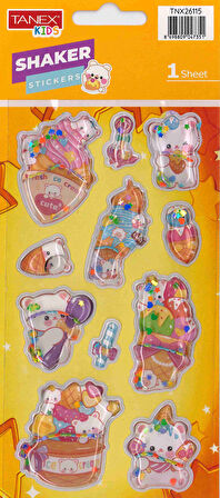 Tanex Shaker Sticker New TNX-26115