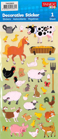 Tanex Decoratıve Sticker TNX-25803