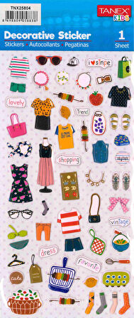 Tanex Decoratıve Sticker TNX-25804