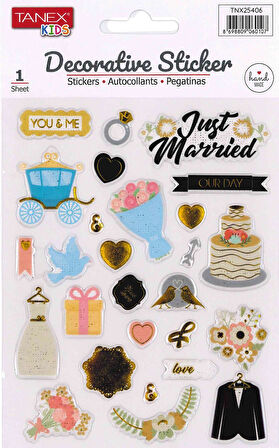 Tanex Decorative Sticker TNX-25406