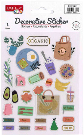 Tanex Decorative Sticker TNX-25412