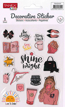 Tanex Decorative Sticker TNX-25421
