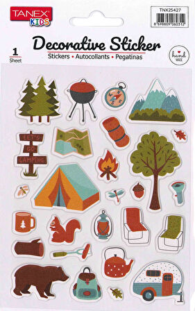 Tanex Decorative Sticker TNX-25427