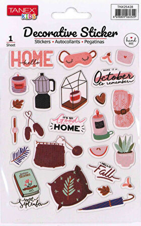 Tanex Decorative Sticker TNX-25428