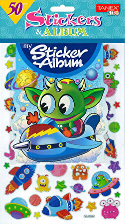 Tanex Tatlı Uzay Canavarı Albüm Serisi TNX-25455