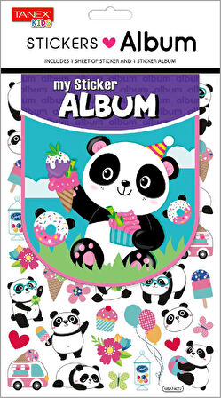 Tanex Mutlu Panda Albüm Serisi TNX-25458