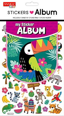 Tanex Komik Orman Hayvanları Albüm Serisi TNX-25459