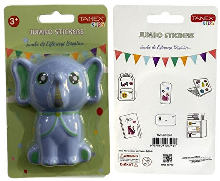 Tanex Jumbo Stickers Sukuşi Fil