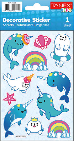 Tanex Puffy Sevimli Foklar Serisi TNX-27225