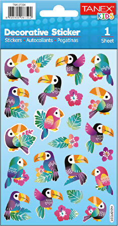 Tanex Puffy Ucan Kuş Serisi TNX-27234