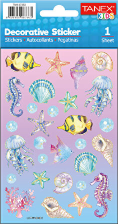 Tanex Puffy Okyanus Canlıları Serisi TNX-27250