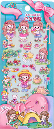 Tanex Puffy Sevimli Kız Serisi TNX-28903