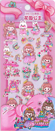 Tanex Puffy Sevimli Kız Serisi TNX-28904