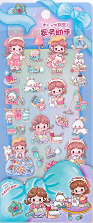 Tanex Puffy Sevimli Kız Serisi TNX-28906