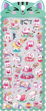 Tanex Puffy Sevimli Kedi Serisi TNX-28908