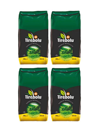 Tirebolu42 Siyah Çay 1000 gr x 4 Adet