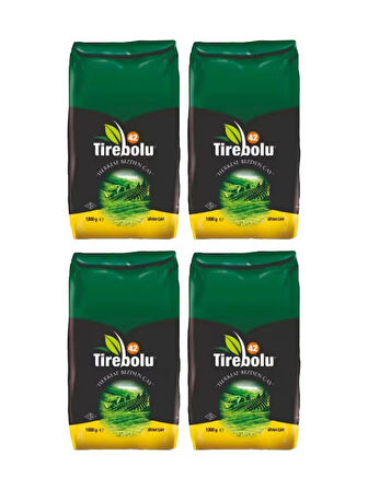 Tirebolu42 Siyah Çay 1000 gr x 4 Adet