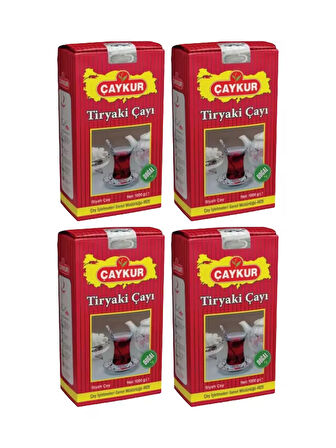 Çaykur Tiryaki Çayı 1000 gr x 4 Adet