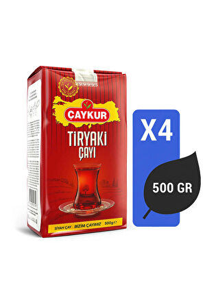 Çaykur Tiryaki Çayı 500 gr x 4 Adet