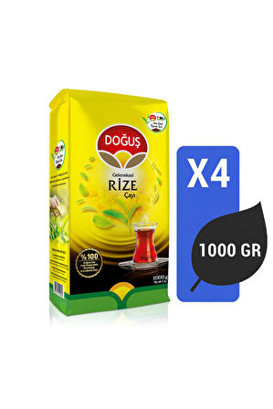 Doğuş Geleneksel Rize Çayı 1000 gr x 4 Adet