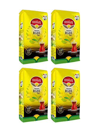 Doğuş Geleneksel Rize Çayı 1000 gr x 4 Adet