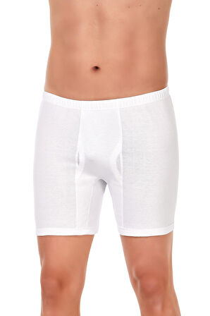 Yıldız 05 Beyaz Süprem Arjantin Paçalı Erkek Boxer