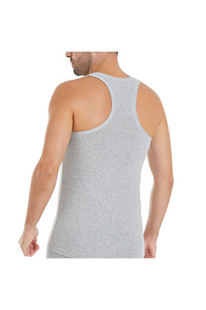 Yıldız 372 Gri Likralı Erkek Atlet